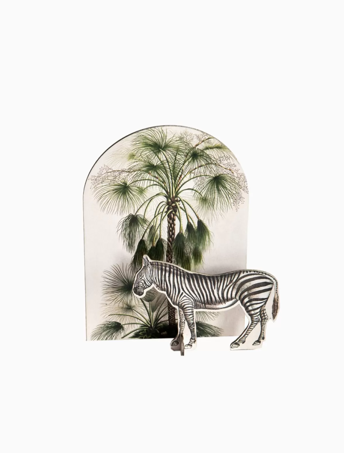 Best Studio ROOF Pop Out Card, Tropical Zebra