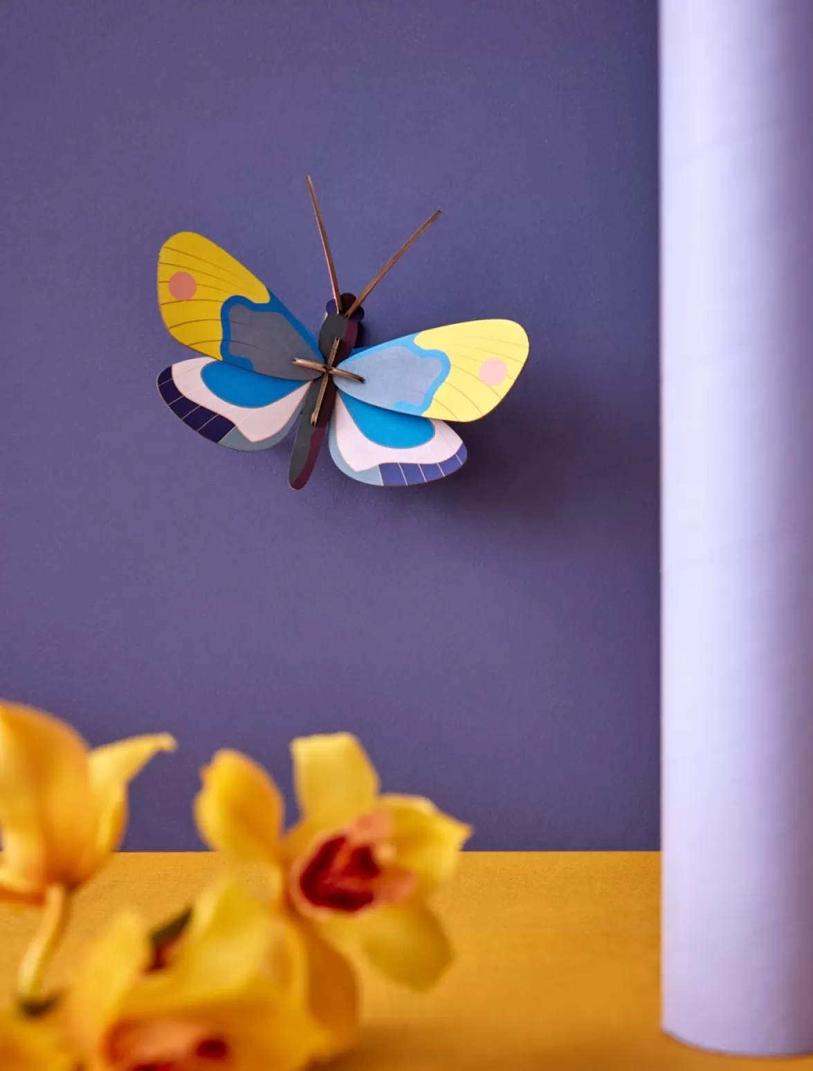 Hot Studio ROOF Yellow Monarch Butterfly